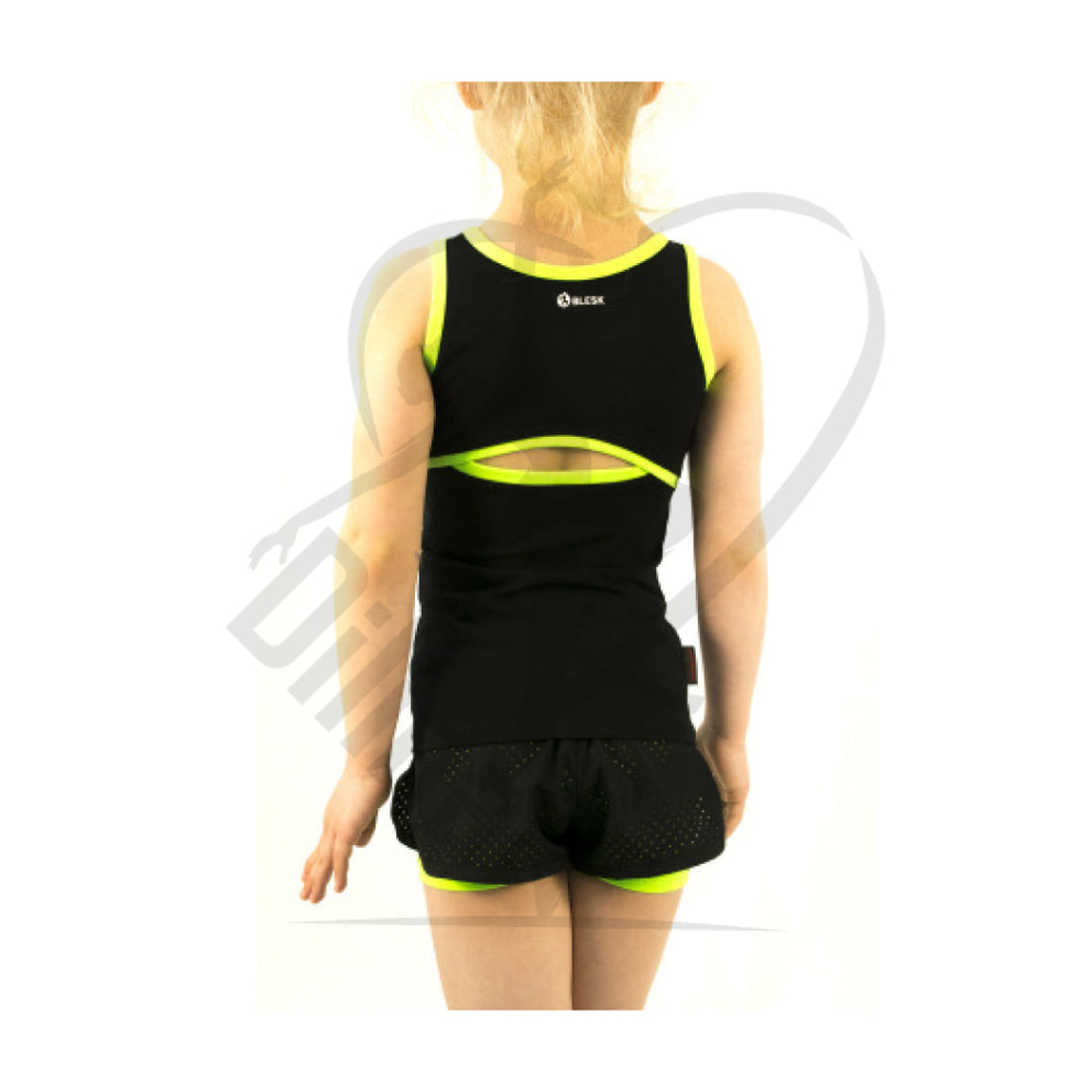Tight-Fitting Womens T-Shirt Yellow Sport Uniform