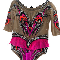 Crystal Competition Leotard-Multicolor Leotard