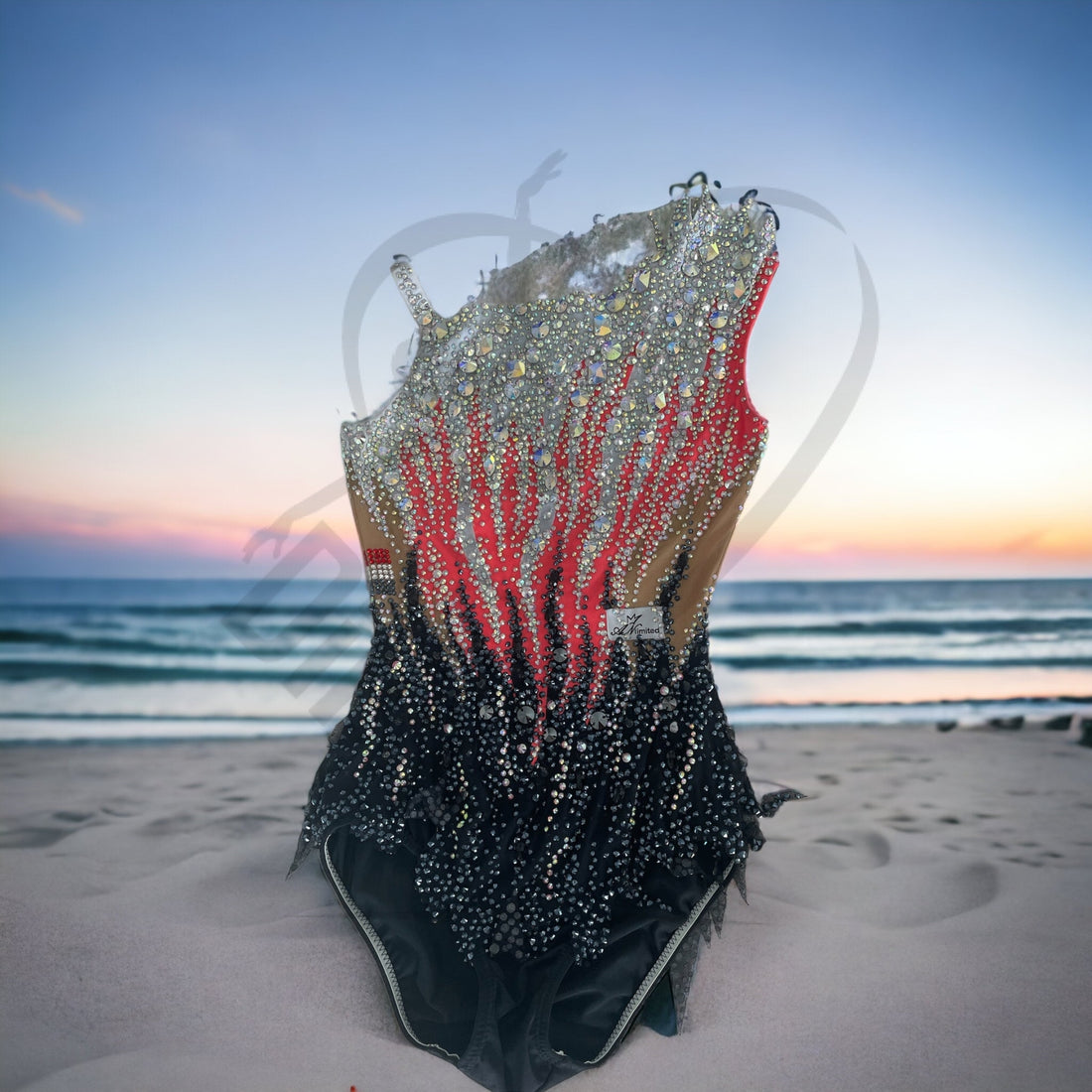 Dilina Crystal Competition Leotard-Color Leotard