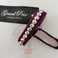 Band Crystal For Clubs Maroon