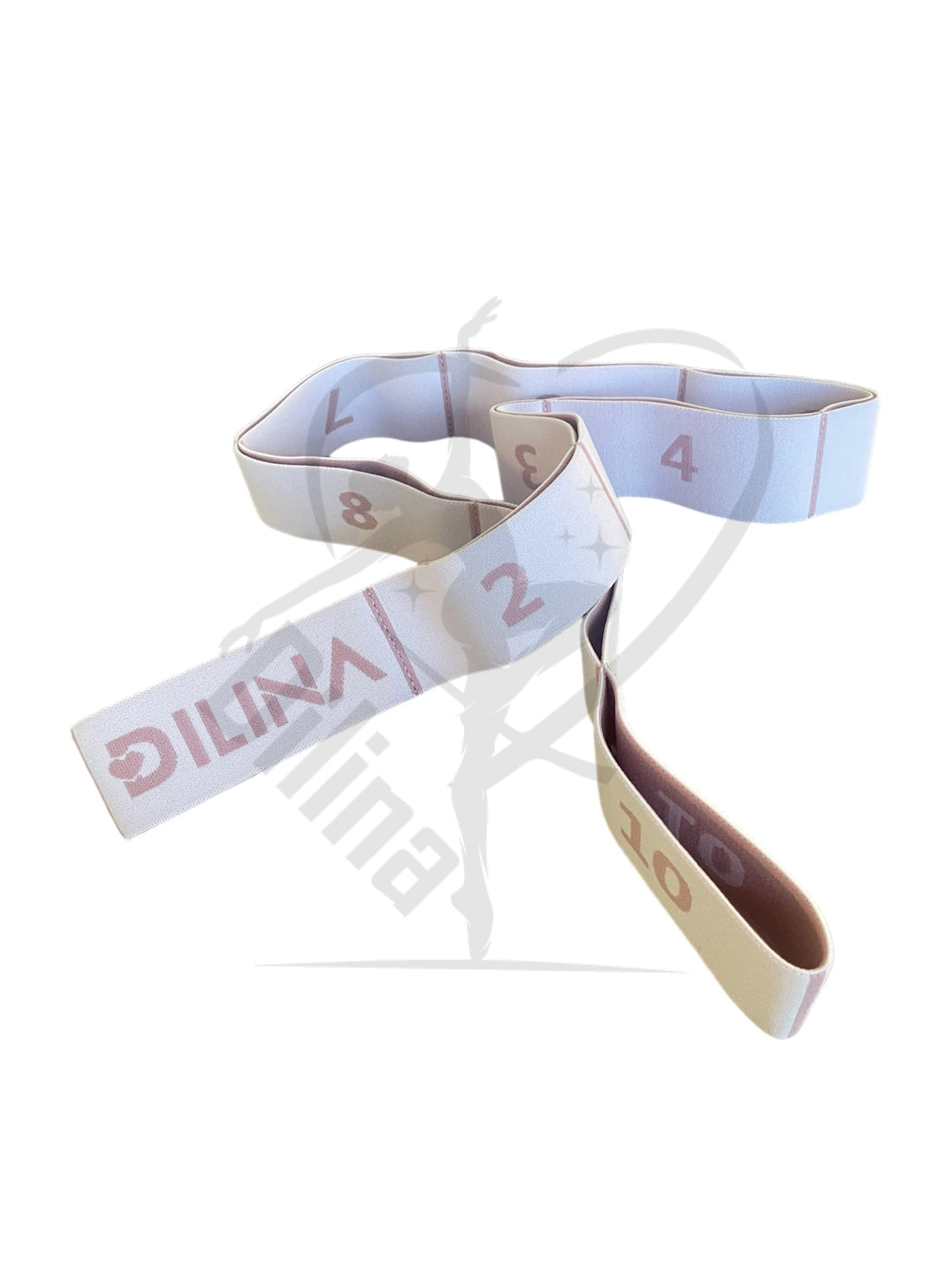 Dilina | Resistance Band 10 Hole| Pink Bands