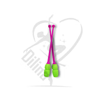 Pastorelli Connectable Biocolour Clubs Mod. Masha 36 Cm Fluo Pink Lime Green