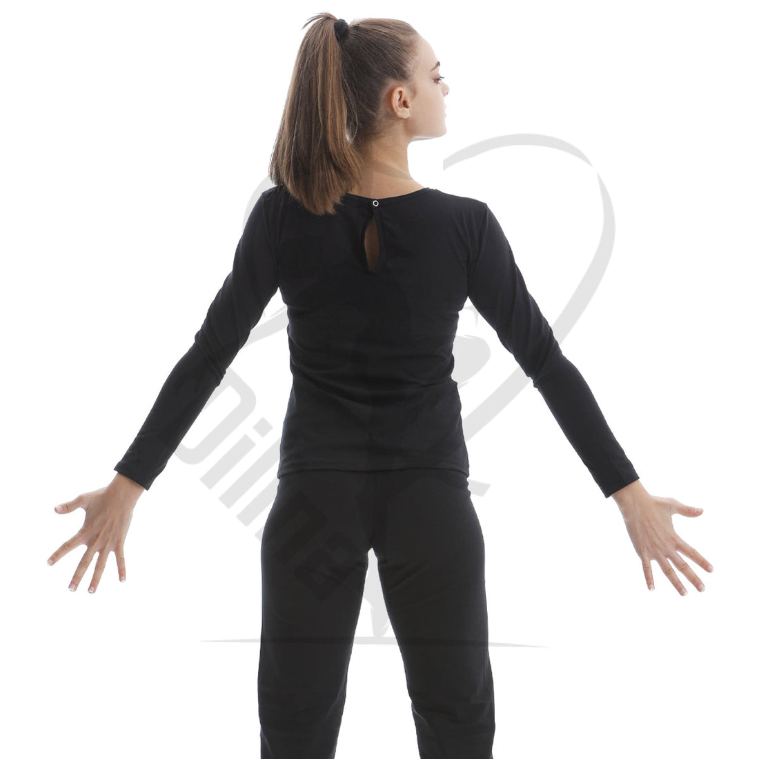 Pastorelli Cotton | Long Sleeve Drop Neck Top Underwear