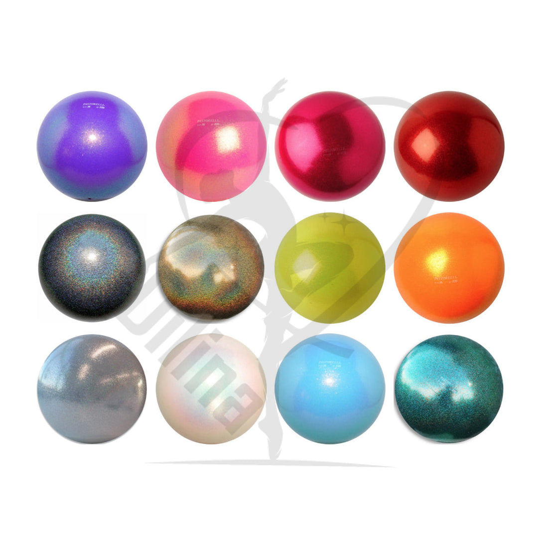 Pastorelli Glitter Gym Balls 16Cm