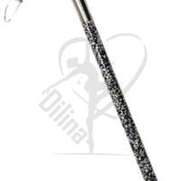 Pastorelli Glitter Ribbon Stick With Pink Grip Black Sticks