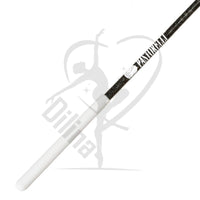 Pastorelli Glitter Ribbon Stick Black White Grip Sticks