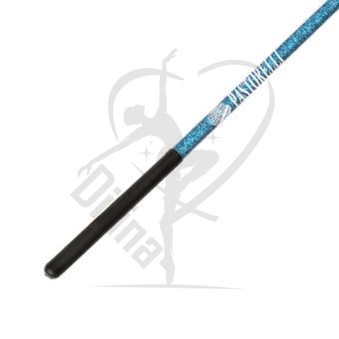 Pastorelli Glitter Ribbon Stick Emerald Black Grip Sticks