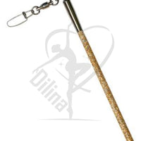 Pastorelli Glitter Ribbon Stick With Pink Grip Gold Sticks