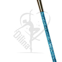 Pastorelli Glitter Ribbon Stick With Pink Grip Light Blue Sticks