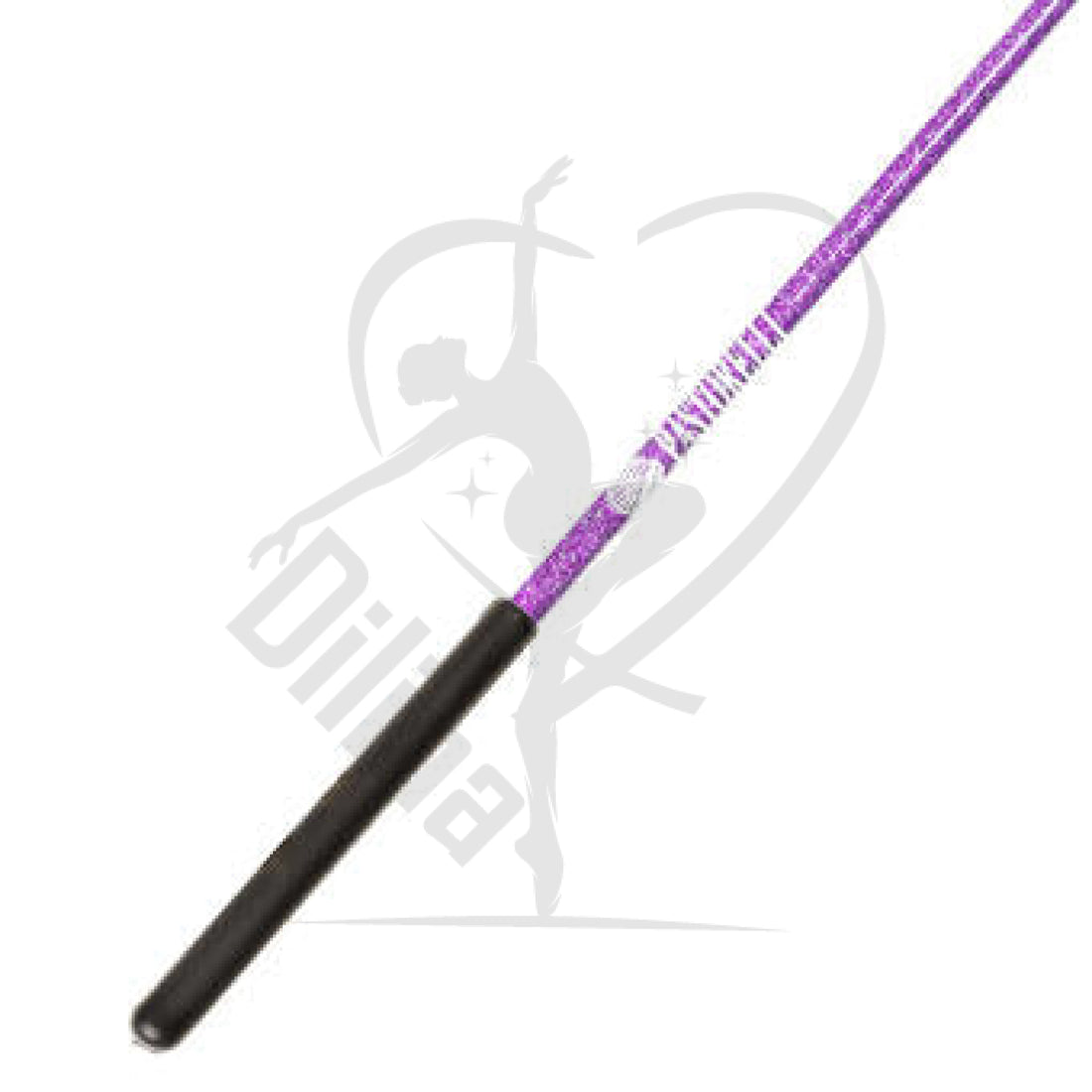 Pastorelli Glitter Ribbon Stick Pink Violet Black Grip Sticks