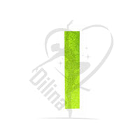 Pastorelli Holographic Or Glitter Adhesive Stripes Fluo Yellow Tapes