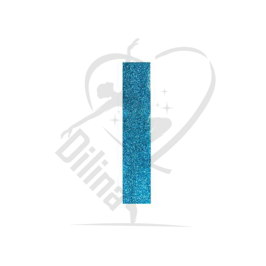 Pastorelli Holographic Or Glitter Adhesive Stripes Light Blue Tapes