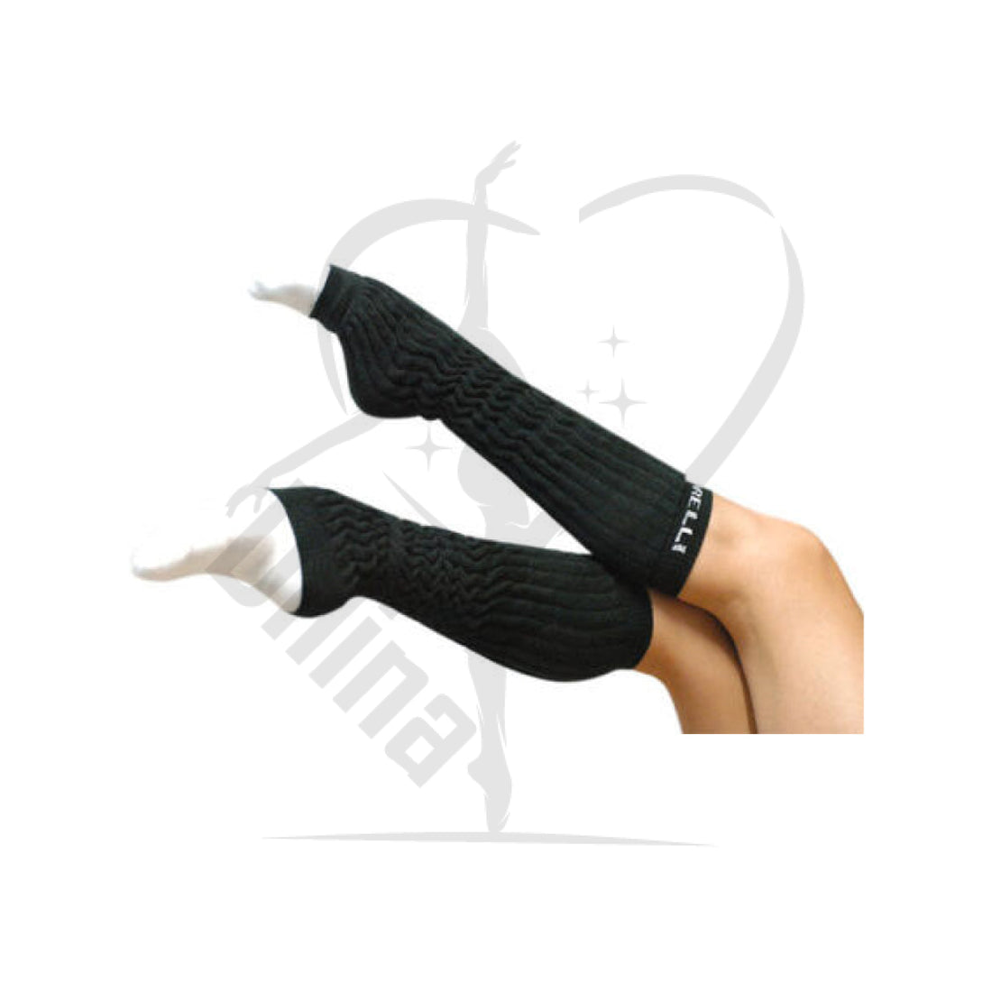 Pastorelli Leg Warmers Without Foot Black Legwarmers