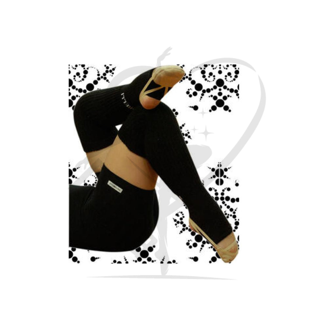 Pastorelli Leg Warmers With Foot Seniors Black Legwarmers