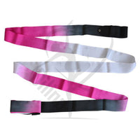 Pastorelli Shaded Ribbon 5M Black-Fuchsia-White