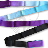 Pastorelli Shaded Ribbon 5M Black-Violet-Sky Blue