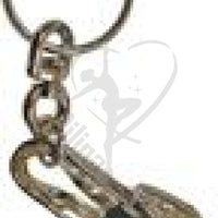 Sasaki Metal Mini Half Shoe Keychain Gold Gadgets