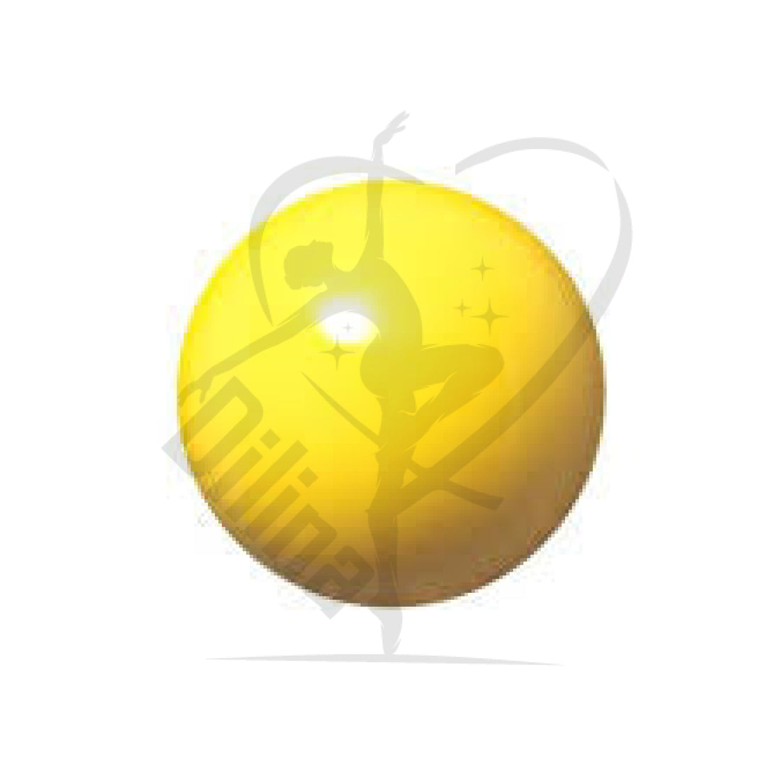 Sasaki Junior Vinyl Ball 15 Cm Lemon Yellow Balls