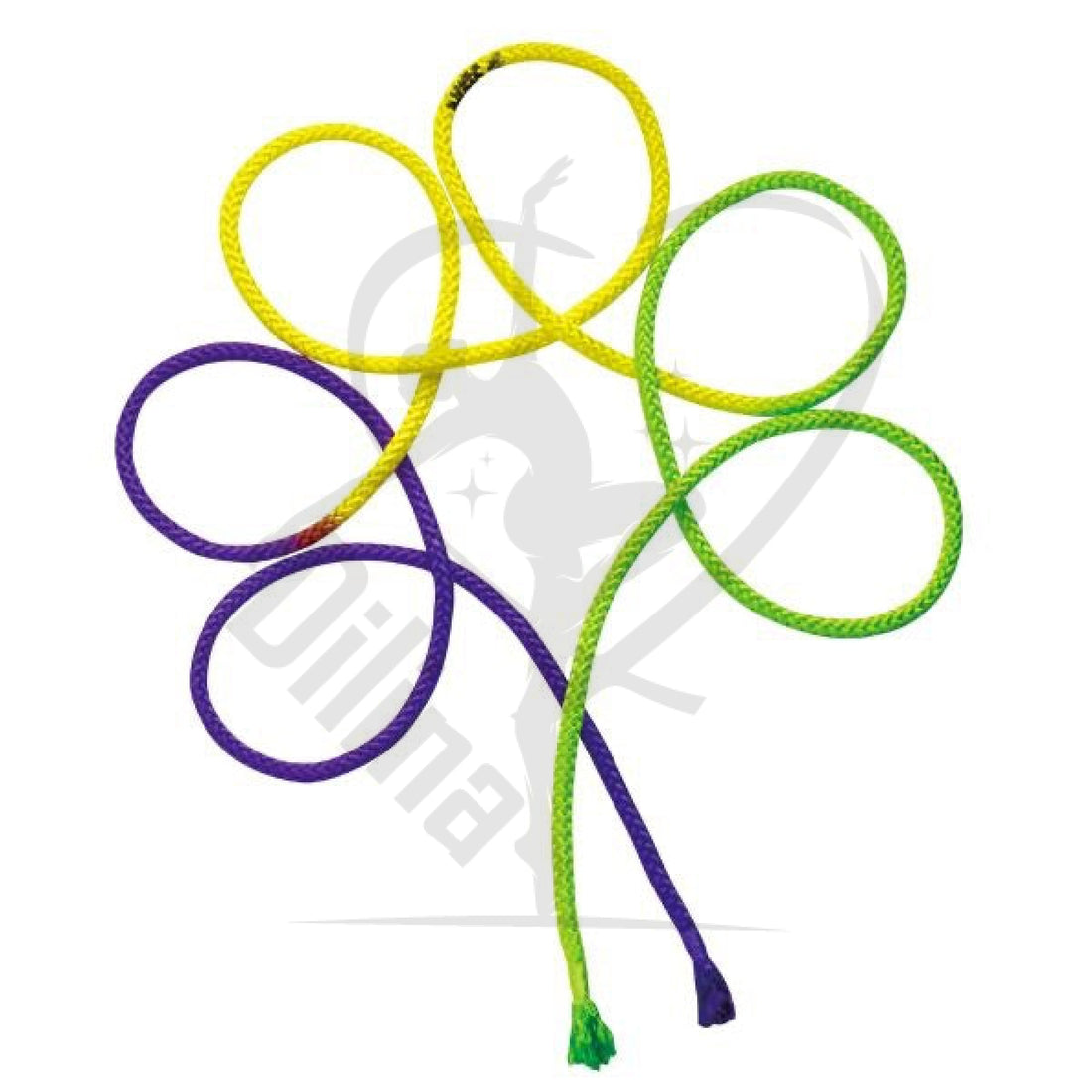 Sasaki 3 Colour Rope Violet X Yellow Green Ropes