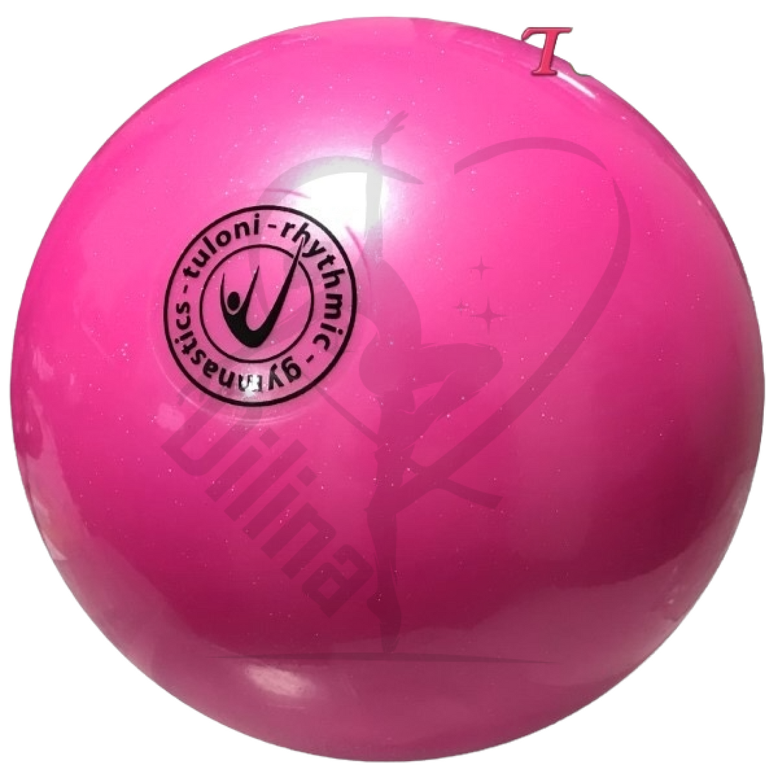 Tuloni Ball 18Cm Glitter/metallic Fuchsia