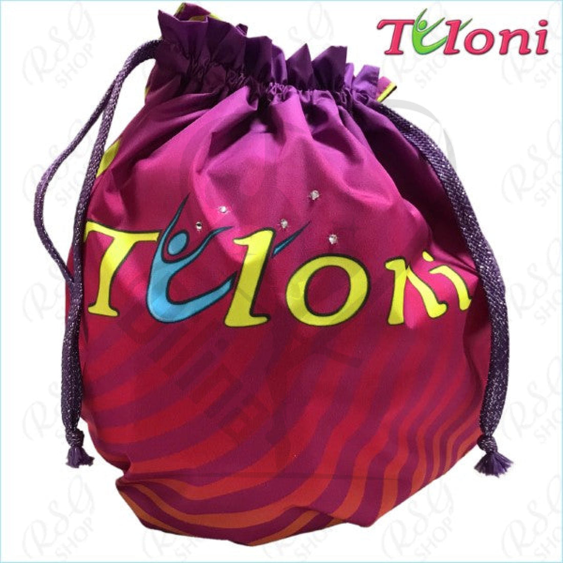 Tuloni Ball Holder Purple X Yellow Holders