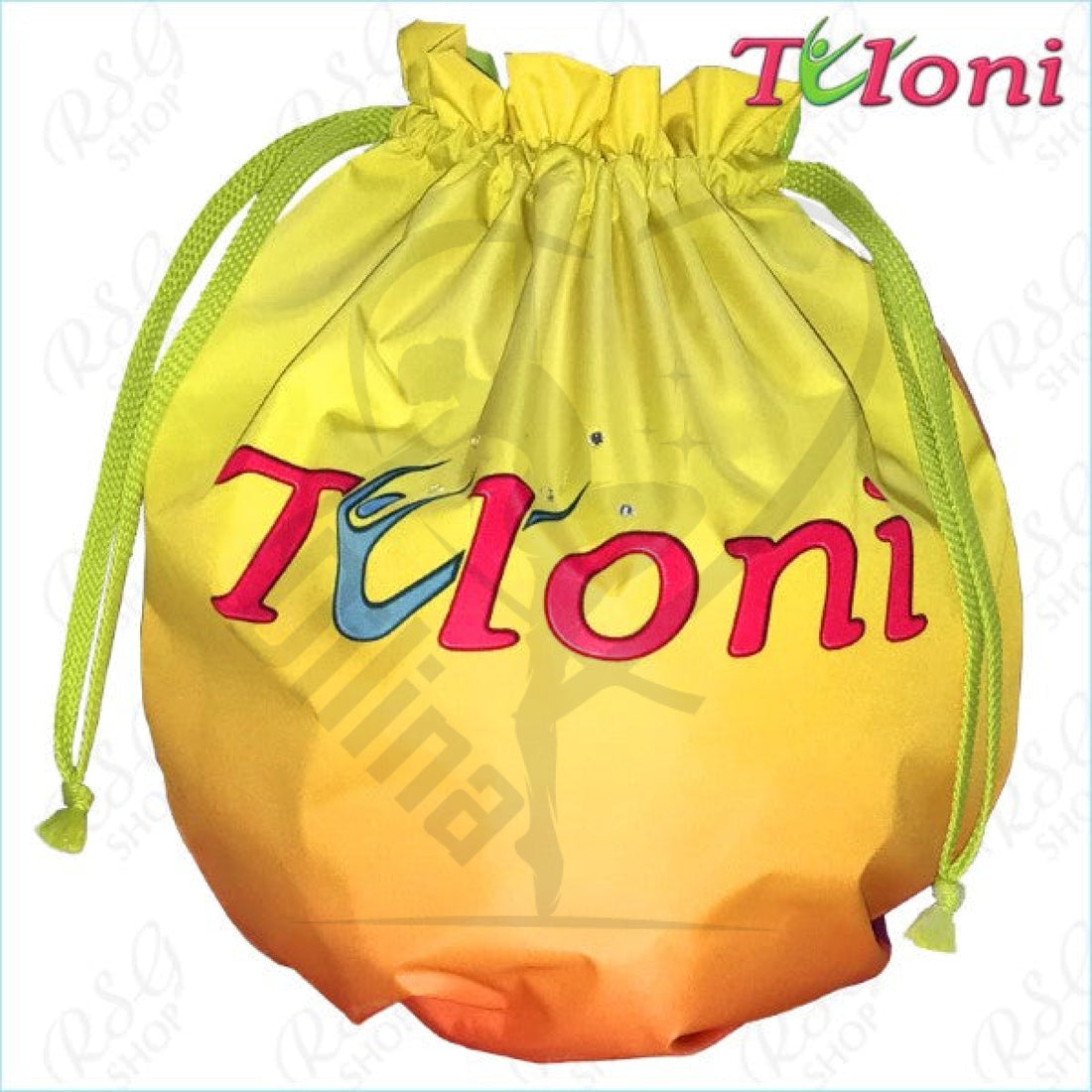 Tuloni Ball Holder Yellow X Fuchsia Green Holders