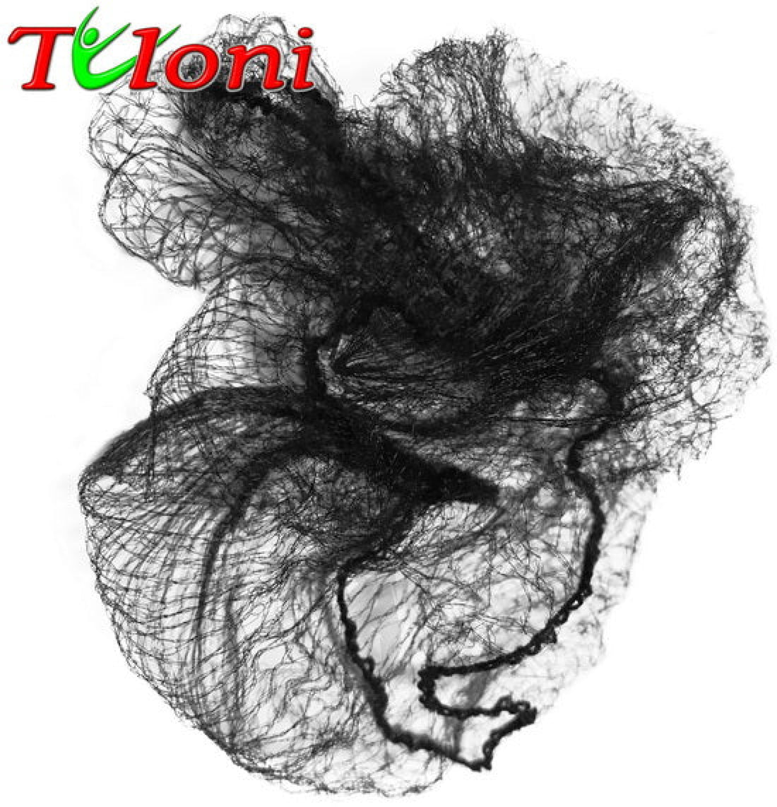 Tuloni Invisible Black Hairnets Accessories