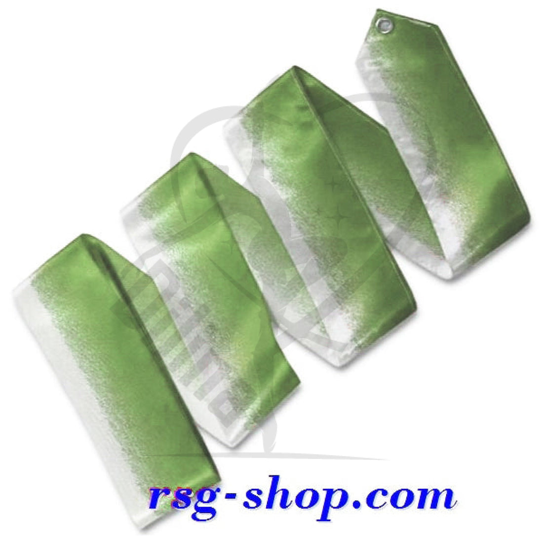 Tuloni Two-Colour Ribbon 5M White X Green