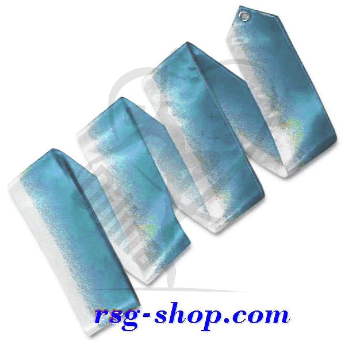 Tuloni Two-Colour Ribbon 5M White X Light Blue