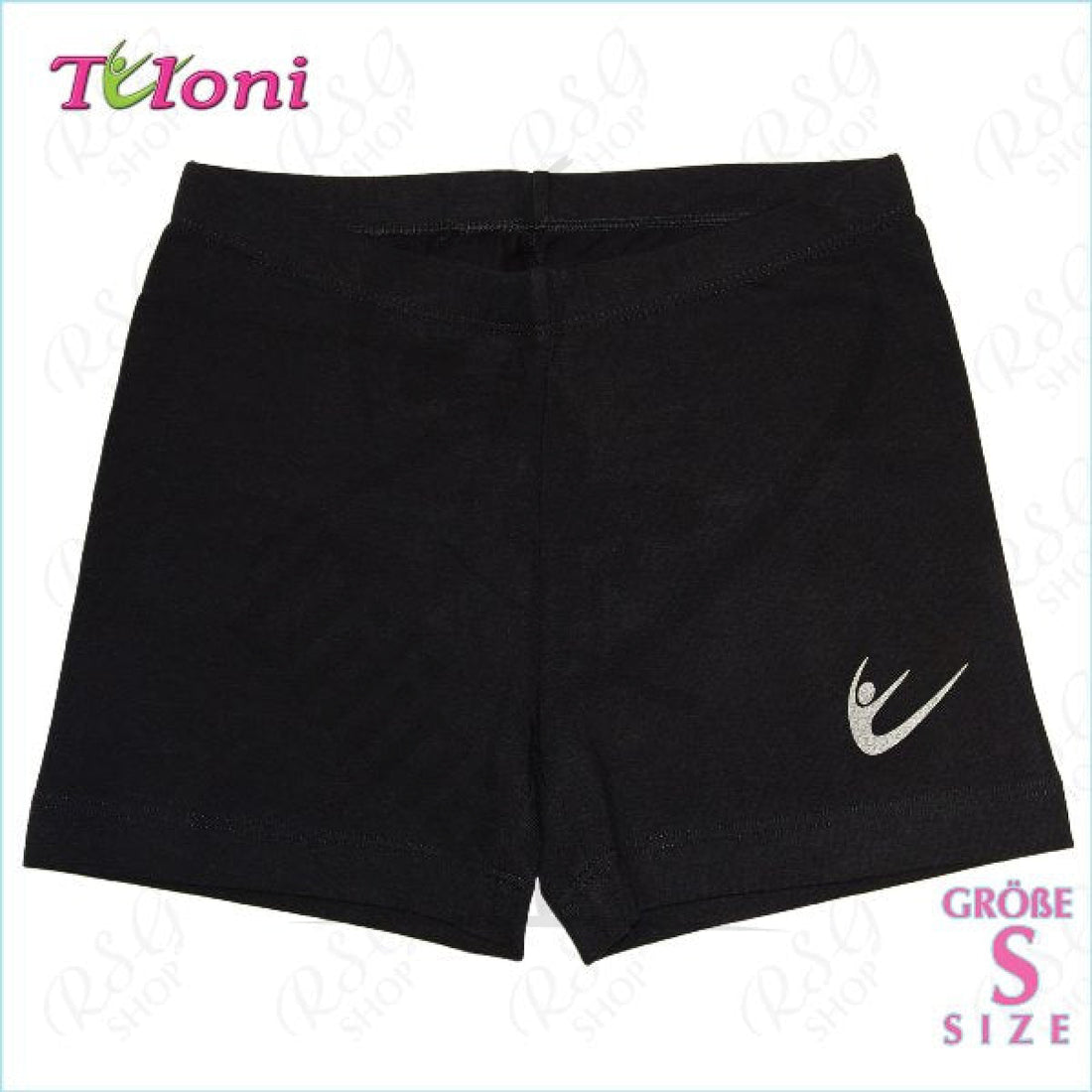 Tuloni Shorts Black With Logo S (146-152)