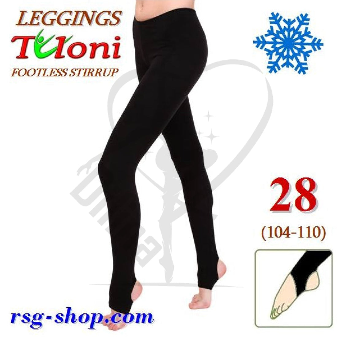 Tuloni Stirrup Winter Leggings 28 (104-110)