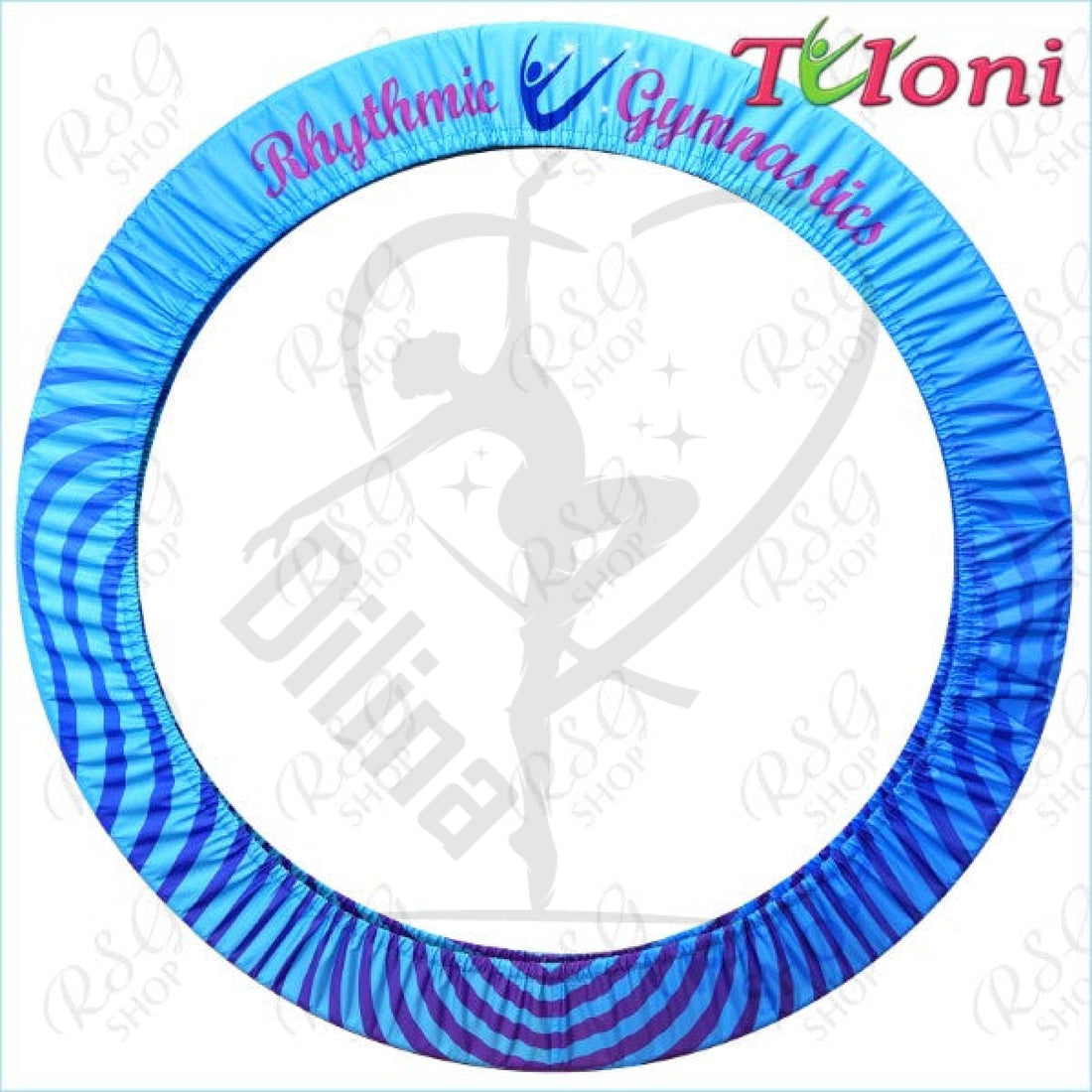 Tuloni Hoop Holder Light Blue X Purple Holders