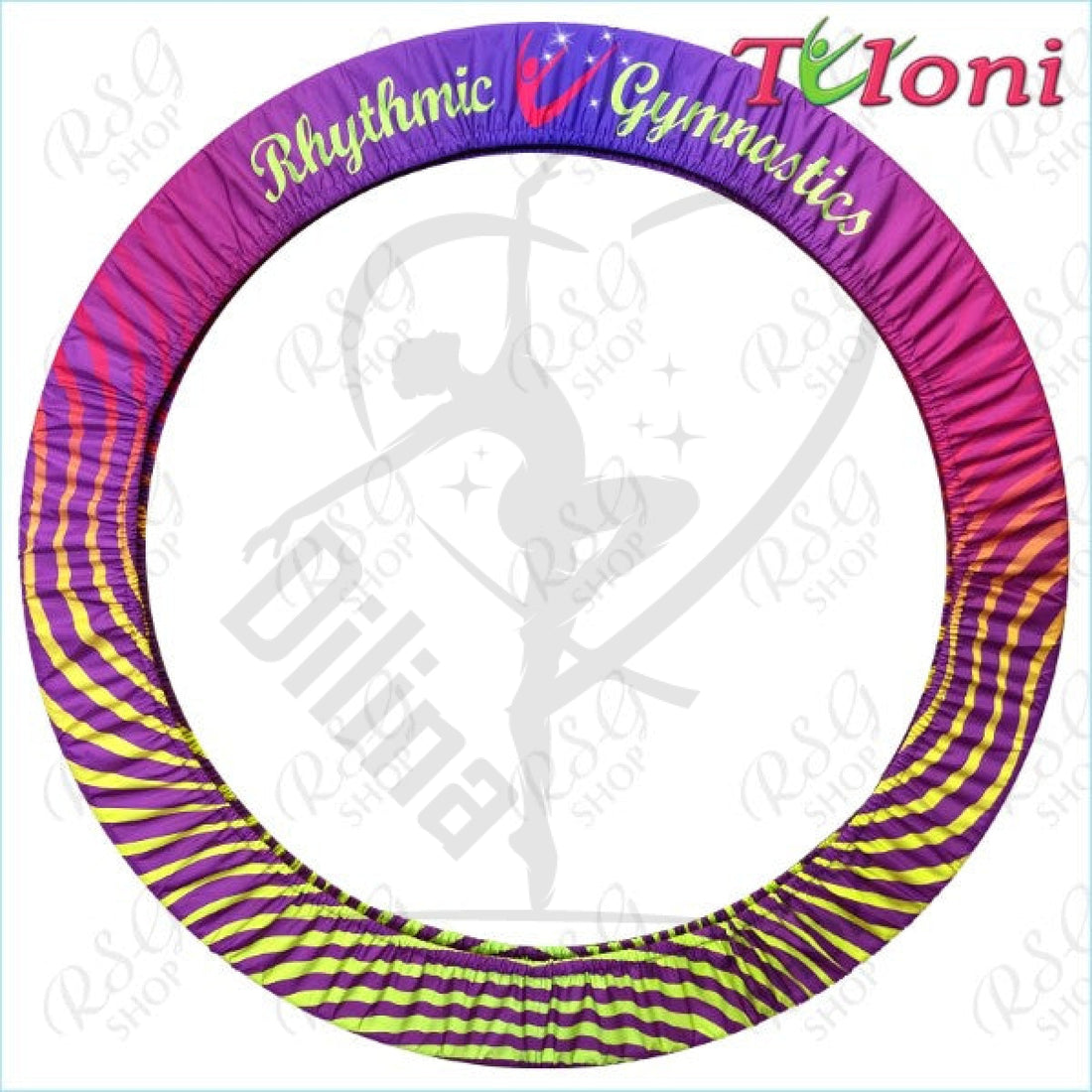 Tuloni Hoop Holder Purple X Yellow Holders