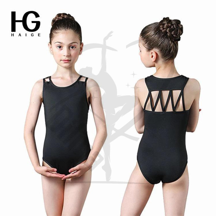 Black Training Leotard