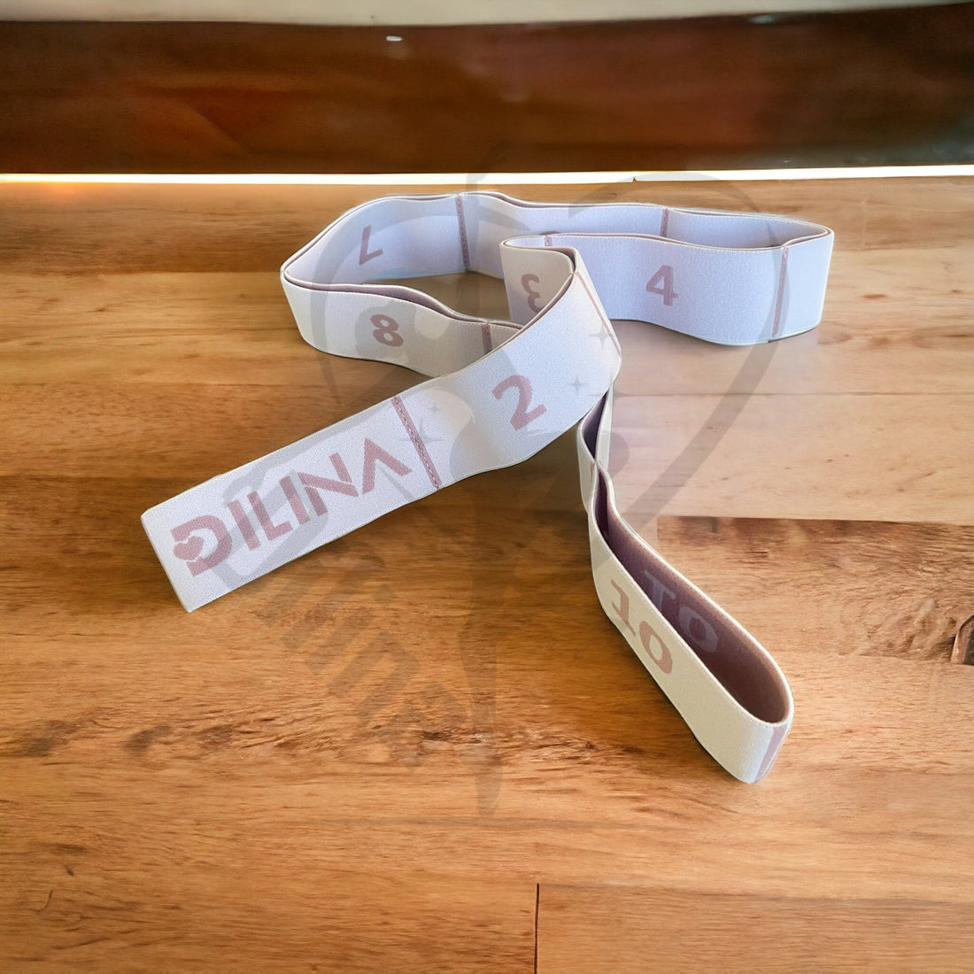 Dilina | Resistance Band 10 Hole| Pink Bands