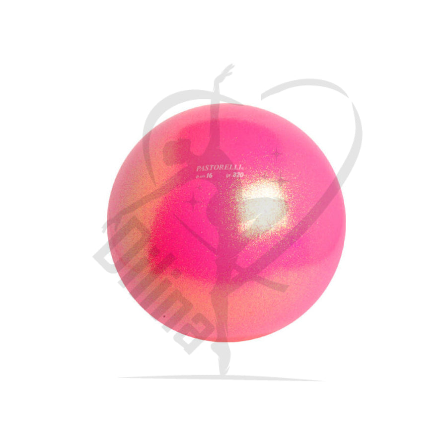Pastorelli Glitter Gym Balls 16Cm Hv Fluo Pink