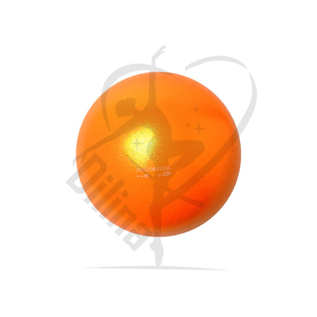 Pastorelli Glitter Gym Balls 16Cm Hv Orange
