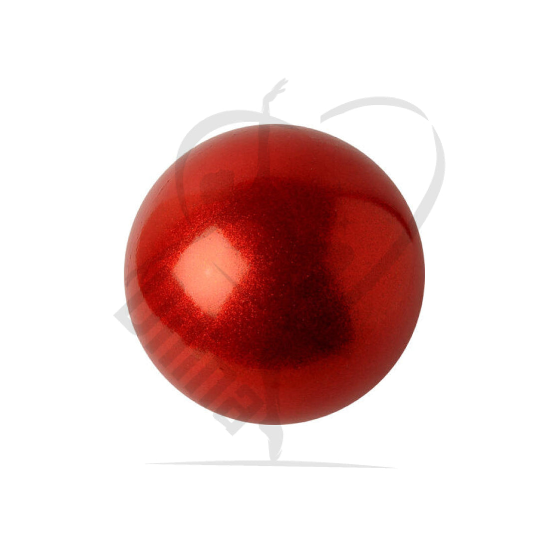 Pastorelli Glitter Gym Balls 16Cm Hv Red