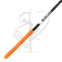 Pastorelli Glitter Ribbon Stick Black Orange Grip Sticks