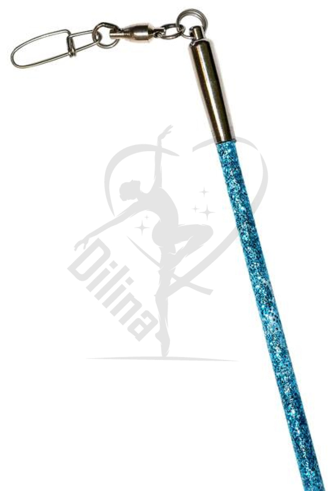 Pastorelli Glitter Ribbon Stick With Pink Grip Light Blue Sticks