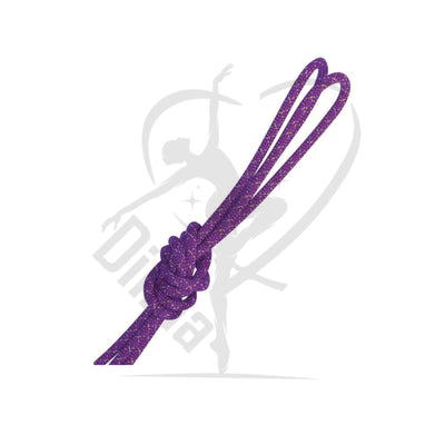 Violet with Gold lame threads