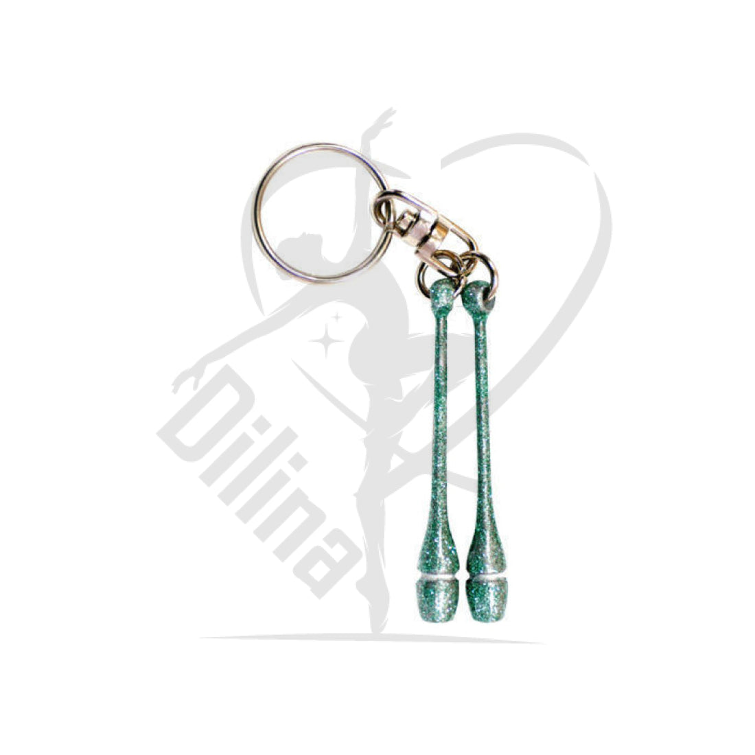 Pastorelli Mini Clubs Key Ring Aqua Green Gadgets