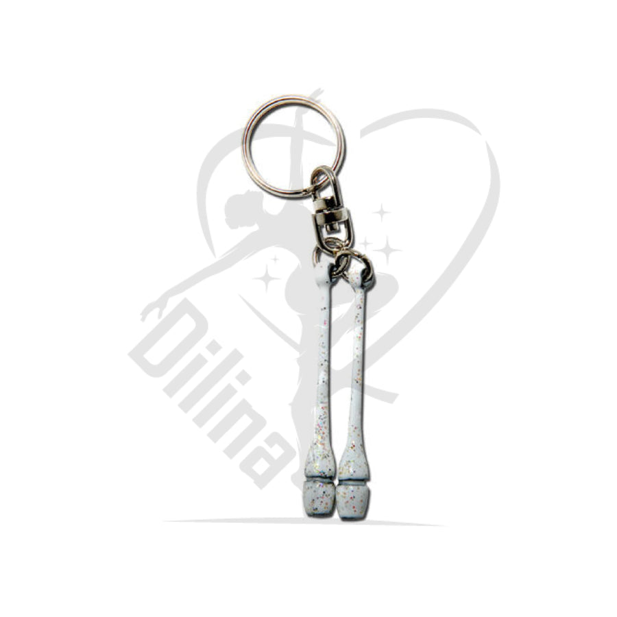 Pastorelli Mini Clubs Key Ring White Gadgets