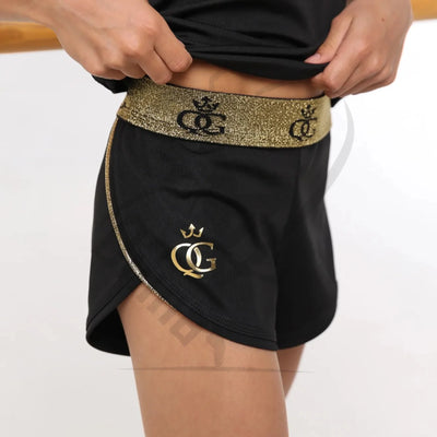 Double shorts-Elastic GOLD / 116CM (4-5YEARS)