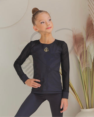 Longsleeve Ultra Comfort / Black / 116CM (4-5YEARS)
