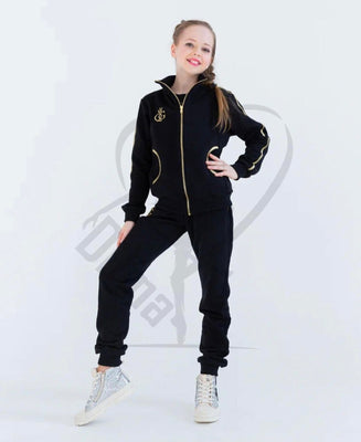 Winter Suit With Stripes / 110CM (3-4Years) / BLACK