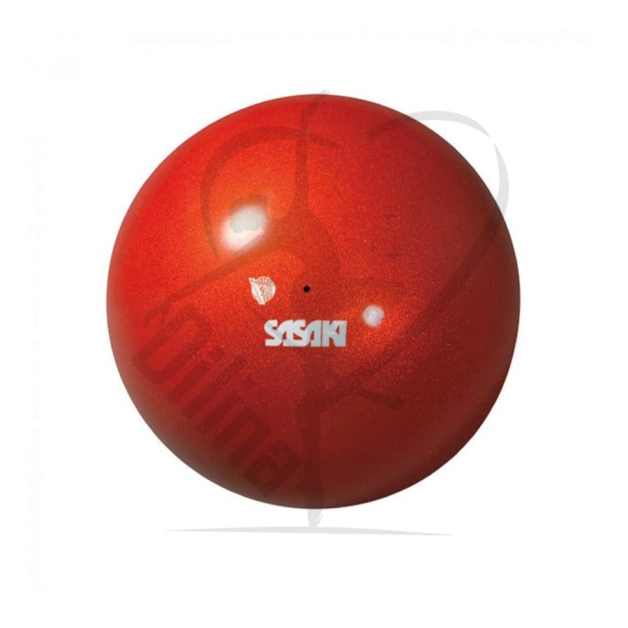 Sasaki Metallic Ball 18Cm Red Balls