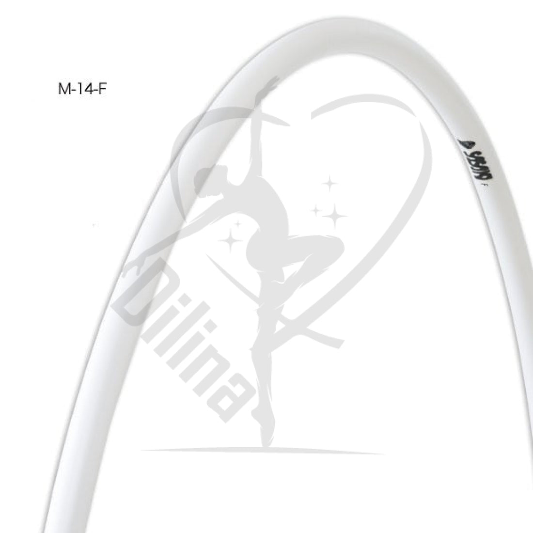 Sasaki Soft Round Hoop 89Cm White Hoops