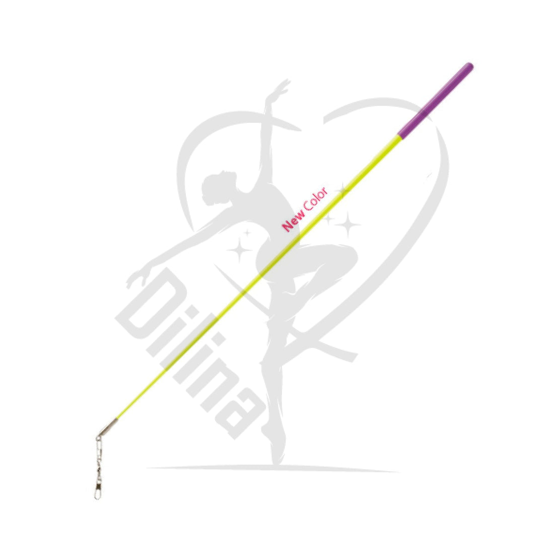 Sasaki Junior Stick 50Cm Fluorescent Yellow X Purple Sticks