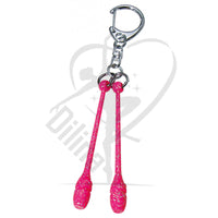 Sasaki Mini Clubs Keychain Bright Pink